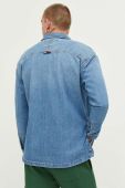 Джинсова сорочка Tommy Jeans чоловіча relaxed класичний комір колір блакитний (3293917)