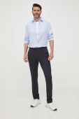 Сорочка BOSS чоловіча slim класичний комір колір блакитний (3354067)