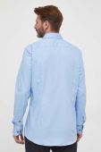 Сорочка BOSS чоловіча slim з італійським коміром колір блакитний (3354079)