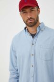 Джинсова сорочка Boss Orange BOSS ORANGE чоловіча relaxed комір button-down колір блакитний