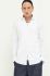 Бавовняна сорочка HUGO чоловіча колір білий slim класичний комір (3319626)