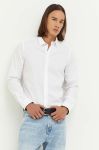 Сорочка PS Paul Smith чоловіча колір білий slim класичний комір Сорочка PS Paul Smith чоловіча колір білий slim класичний комір