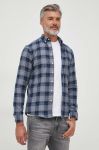 Сорочка Lindbergh чоловіча slim комір button-down колір блакитний (3625194) Сорочка Lindbergh чоловіча slim комір button-down колір блакитний (3625194)