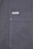 Бавовняна сорочка Pepe Jeans чоловіча колір сірий regular комір button-down