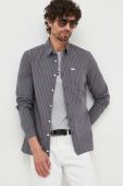 Бавовняна сорочка Pepe Jeans Chester чоловіча колір сірий slim класичний комір