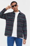 Бавовняна сорочка Billabong чоловіча колір сірий regular класичний комір Бавовняна сорочка Billabong чоловіча колір сірий regular класичний комір