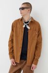 Бавовняна сорочка Dickies чоловіча колір коричневий regular класичний комір (3496615) Бавовняна сорочка Dickies чоловіча колір коричневий regular класичний комір (3496615)