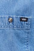 Джинсова сорочка Vans чоловіча relaxed класичний комір колір блакитний