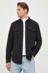 Бавовняна сорочка G-Star Raw чоловіча колір чорний slim класичний комір Бавовняна сорочка G-Star Raw чоловіча колір чорний slim класичний комір