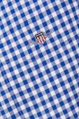 Бавовняна сорочка Gant чоловіча regular комір button-down колір блакитний (3342069)