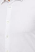 Бавовняна сорочка United Colors of Benetton чоловіча колір білий regular класичний комір (3656777)