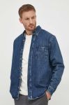 Джинсова сорочка Boss Orange BOSS ORANGE чоловіча regular комір button-down колір блакитний