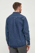 Джинсова сорочка Boss Orange BOSS ORANGE чоловіча regular комір button-down колір блакитний