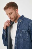 Джинсова сорочка Boss Orange BOSS ORANGE чоловіча regular комір button-down колір блакитний