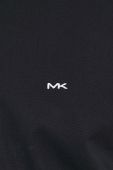 Сорочка Michael Kors чоловіча колір чорний slim з італійським коміром
