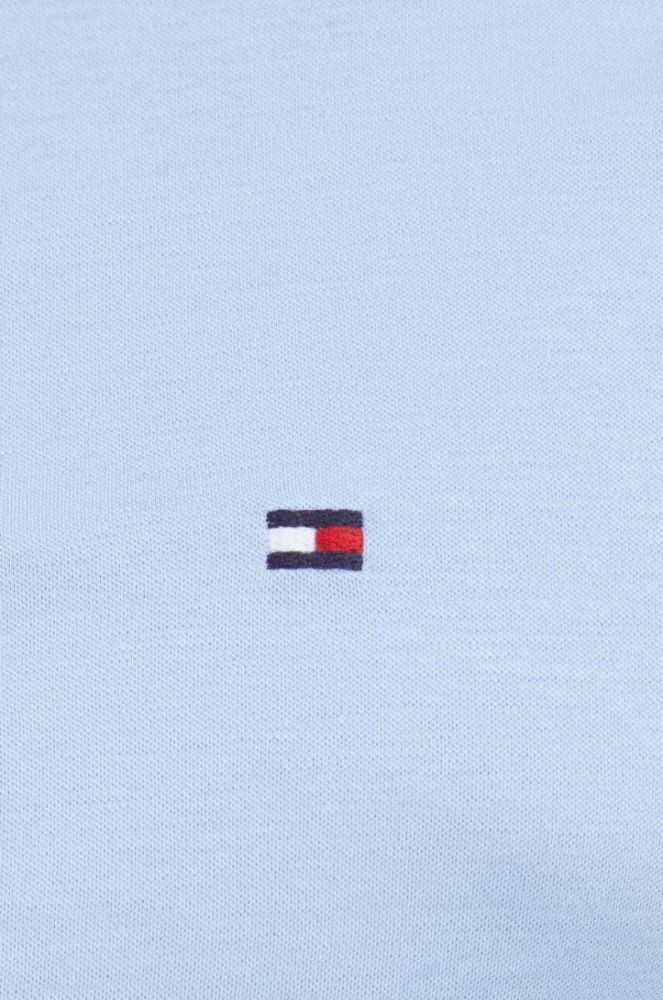 Бавовняна сорочка Tommy Hilfiger чоловіча slim комір button-down колір блакитний (3533260) фото 2