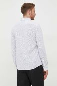 Сорочка BOSS чоловіча колір білий slim класичний комір (3567255)