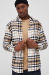 Бавовняна сорочка Tommy Jeans чоловіча колір бежевий regular класичний комір (3424262) Бавовняна сорочка Tommy Jeans чоловіча колір бежевий regular класичний комір (3424262)