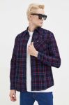 Бавовняна сорочка Tommy Jeans чоловіча колір синій regular класичний комір (3564125) Бавовняна сорочка Tommy Jeans чоловіча колір синій regular класичний комір (3564125)
