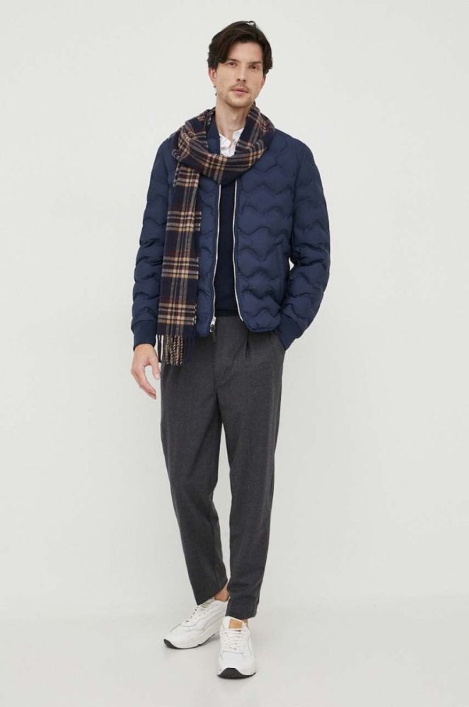 Бавовняна сорочка Lacoste чоловіча колір білий regular комір button-down (3537757) фото 4
