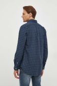 Бавовняна сорочка Polo Ralph Lauren чоловіча колір чорний regular комір button-down (3477299)
