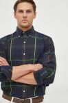 Бавовняна сорочка Polo Ralph Lauren чоловіча regular комір button-down колір зелений (3429288) Бавовняна сорочка Polo Ralph Lauren чоловіча regular комір button-down колір зелений (3429288)