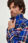 Бавовняна сорочка Polo Ralph Lauren чоловіча regular класичний комір колір барвистий (3634665)