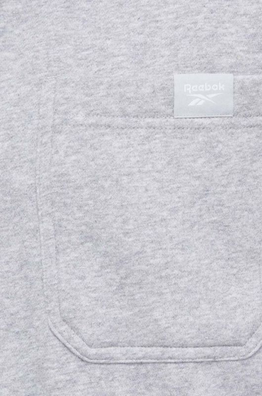 Сорочка Reebok Classic чоловіча колір сірий regular класичний комір фото 2