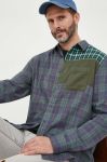 Сорочка Desigual чоловіча колір зелений regular класичний комір Сорочка Desigual чоловіча колір зелений regular класичний комір
