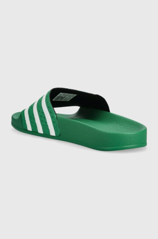 Шльопанці adidas Originals жіночі колір зелений (3541463) фото 3