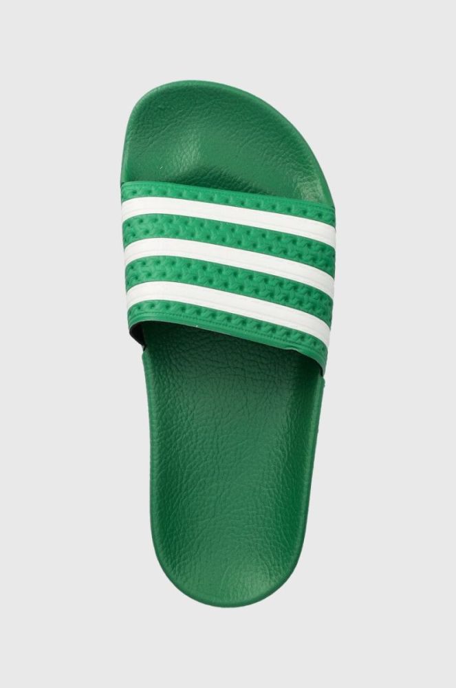 Шльопанці adidas Originals жіночі колір зелений (3541463) фото 4
