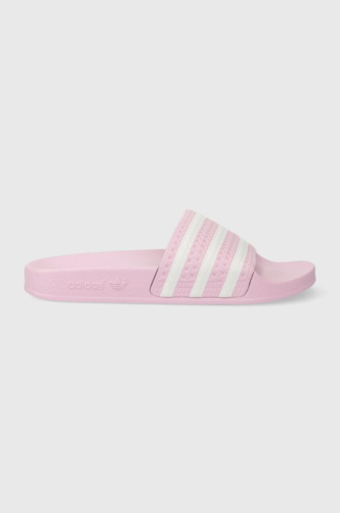 Шльопанці adidas Originals Adilette жіночі колір рожевий IE9618