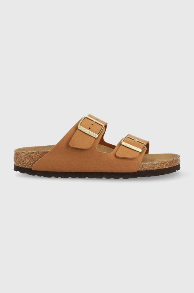 Шльопанці Birkenstock Arizona жіночі колір коричневий 1024015