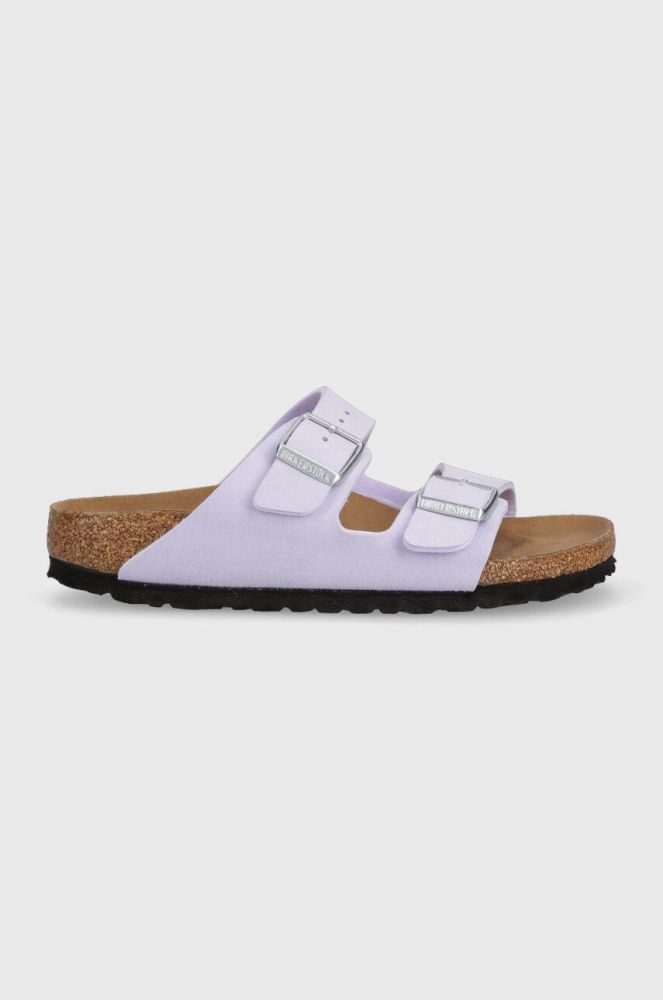 Шльопанці Birkenstock Arizona жіночі колір фіолетовий 1025502