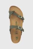 Шльопанці Birkenstock Mayari жіночі колір зелений 1025558