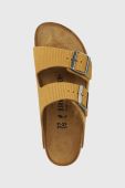 Замшеві шльопанці Birkenstock Arizona жіночі колір коричневий 1026097