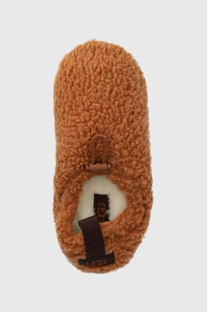 Тапочки UGG Plushy Slipper колір коричневий 1143952 фото 4