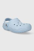 Шльопанці Crocs Classic Lined Clog жіночі  203591 колір блакитний