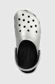 Шльопанці Crocs Classic Metallic Clog жіночі колір срібний 205831