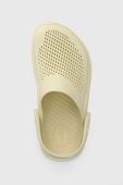 Шльопанці Crocs Literide 360 Clog жіночі колір бежевий 206708