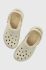 Шльопанці Crocs Classic Platform Lined Clog жіночі колір бежевий на платформі 207938