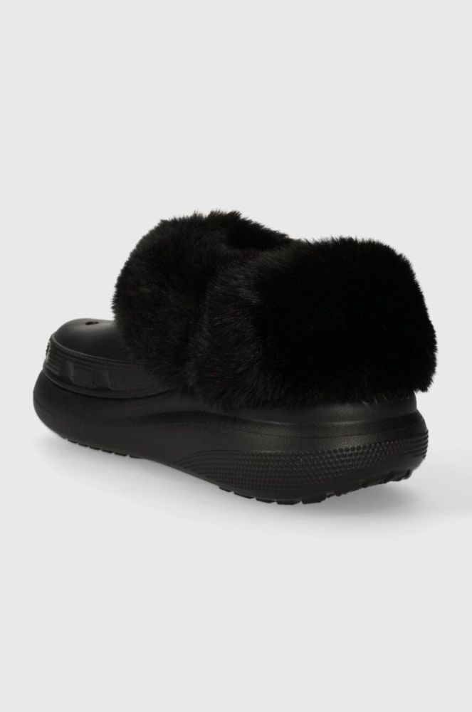 Шльопанці Crocs Furever Crush жіночі колір чорний 208446 фото 3