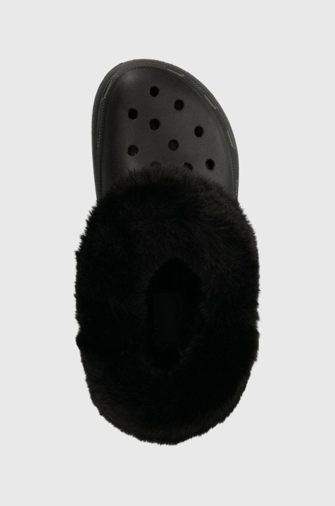 Шльопанці Crocs Furever Crush жіночі колір чорний 208446 фото 4