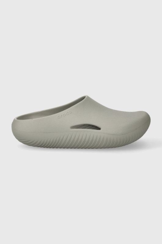 Шльопанці Crocs Mellow Clog жіночі колір сірий 208493