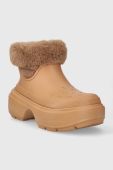 Зимові чоботи Crocs Stomp Lined Boot колір коричневий 208718