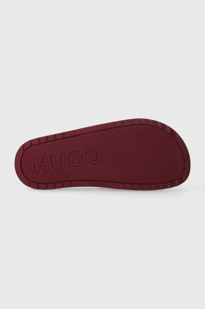 Шльопанці HUGO Match жіночі колір червоний 50498361 фото 5