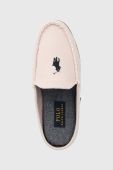 Тапочки Polo Ralph Lauren Collins Mule колір рожевий RF104198
