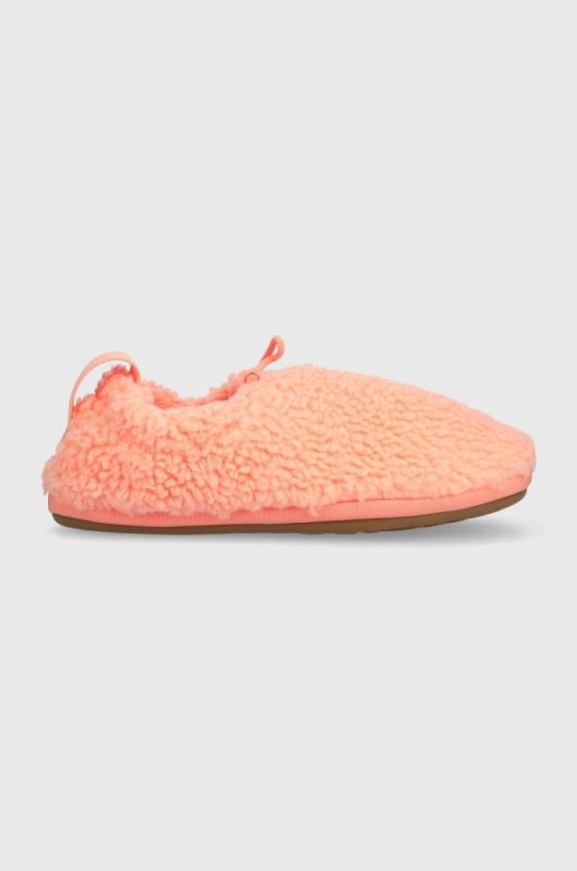 Дитячі тапочки UGG K PLUSHY SLIPPER колір помаранчевий
