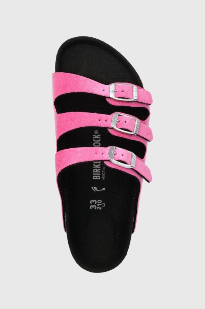 Дитячі шльопанці Birkenstock Florida колір фіолетовий (3392050) фото 4
