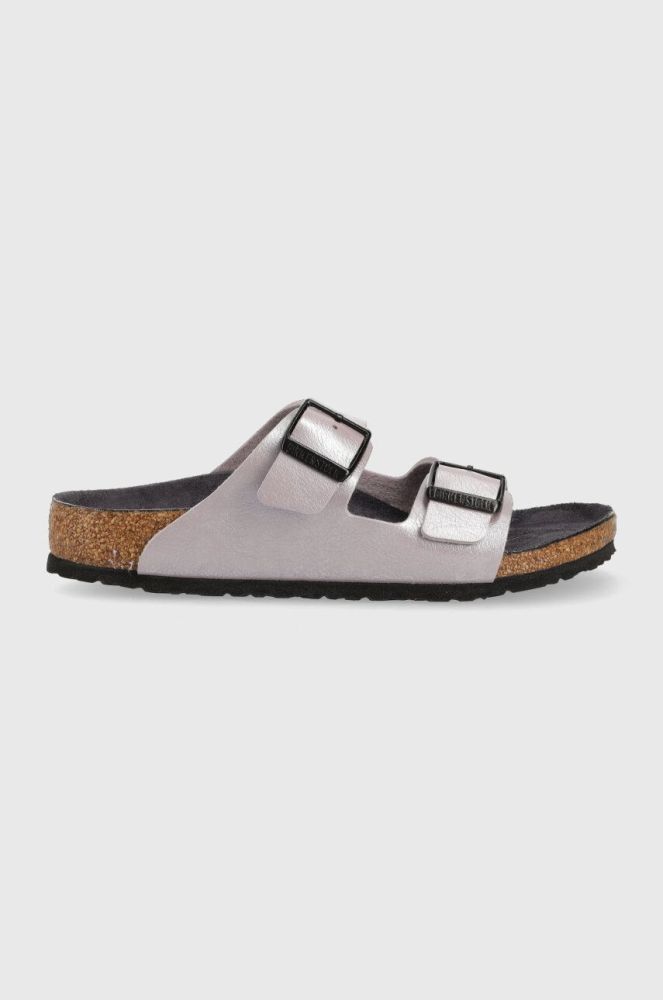 Дитячі шльопанці Birkenstock Arizona колір фіолетовий